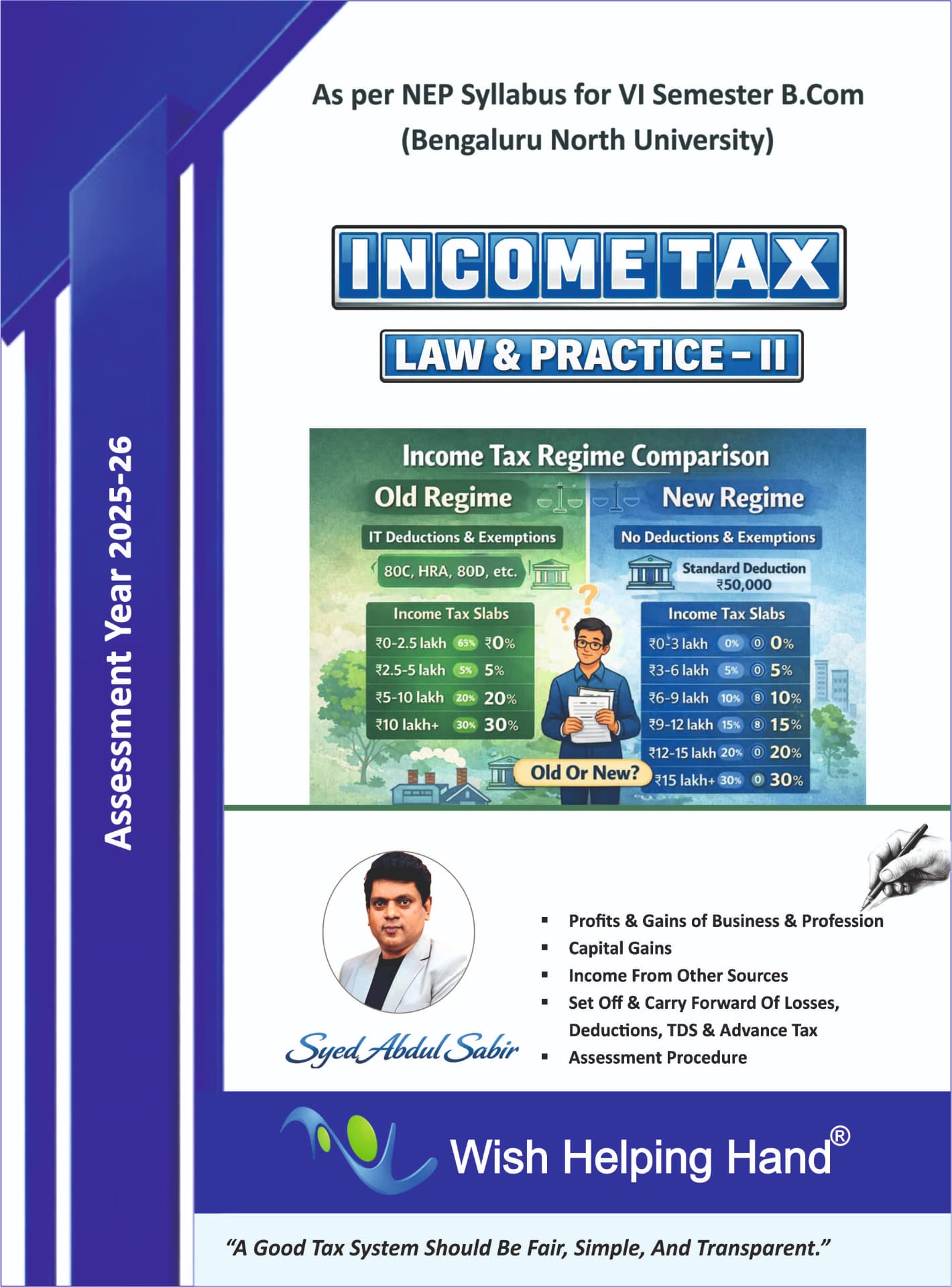 Cover of Income Tax Law & Practice - II by Syed Abdul Sabir